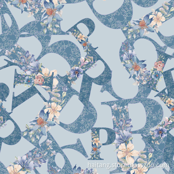 Shirt Cloth Material Digital Textile Printing Calico Cloth